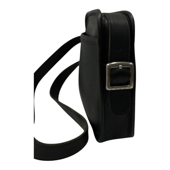 Coach Vintage 9817 Camera Crossbody Handbag Purse , Black, 1990s Made In USA - Picture 5 of 13